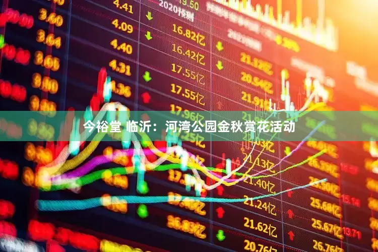今裕堂 临沂：河湾公园金秋赏花活动